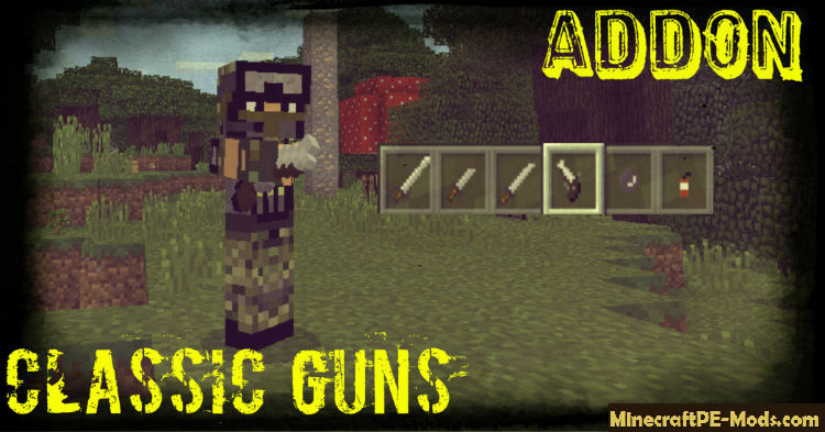 Minecraft Addons Pe Guns